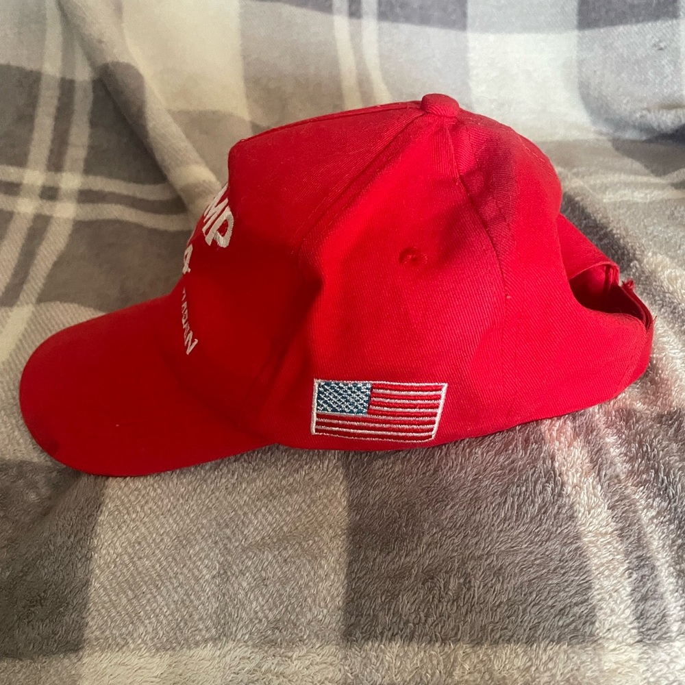 Red Baseball Cap - Picture 3 of 3